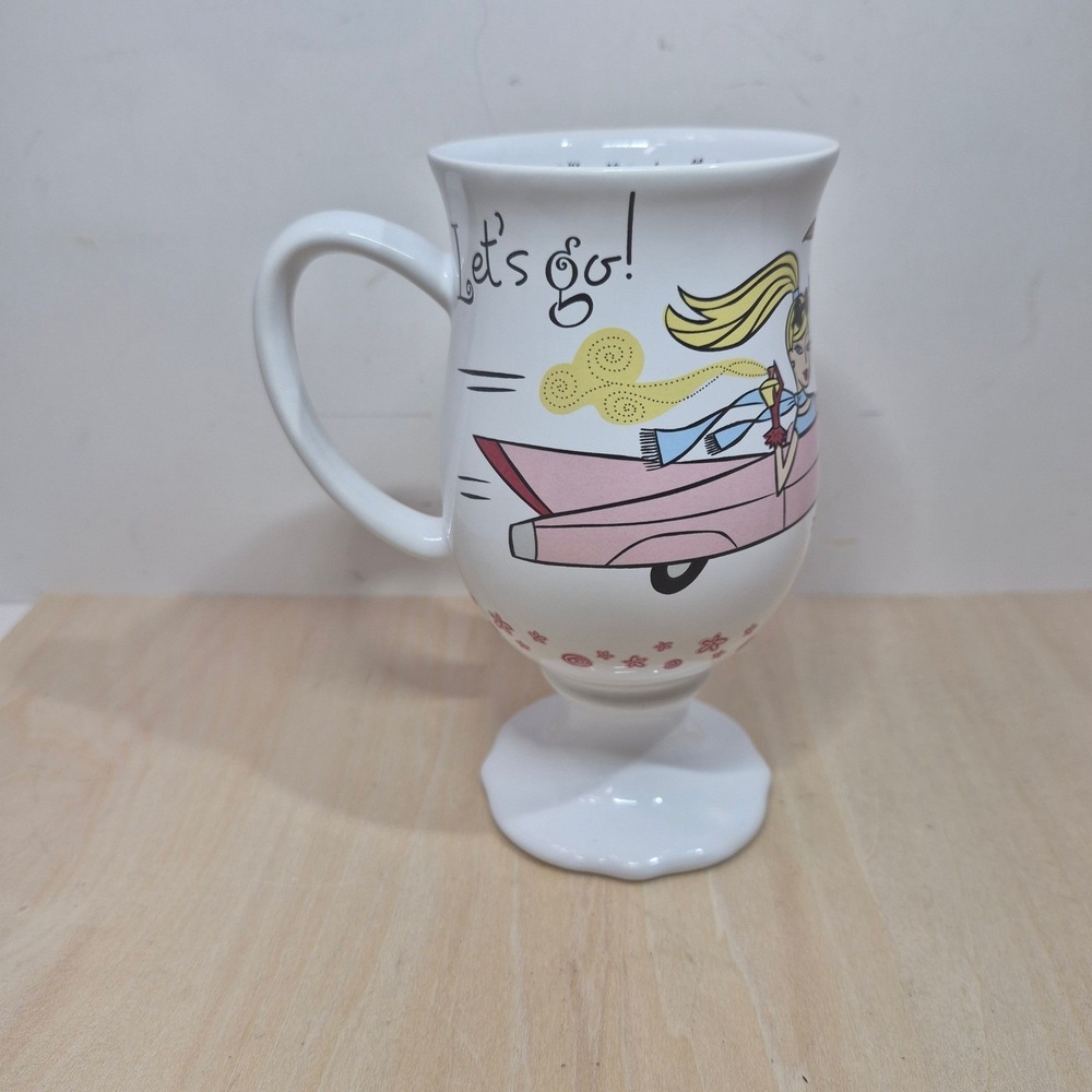 Mary Kay The Girlfriends Collection Ceramic‎ Coffee Mug Lets Go Fun